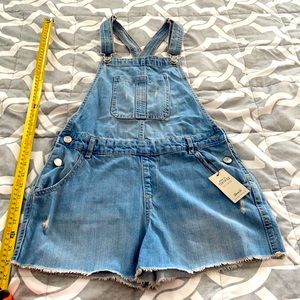 Denim Shorts Overall